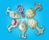 Metal alloy curtain accessories