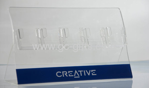 Countertop clear acrylic cell phone display stands