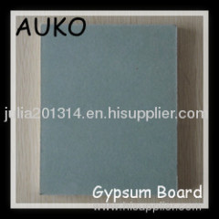Waterproof paperbacked plasterboard/paperbacked gypsum board 13mm