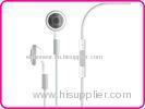 White Stereo Iphone Earphone with Mic and Volume Control For Iphone4 - Iphone5 YDT47