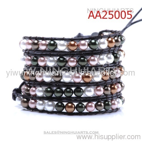 good quality leather bracelet men