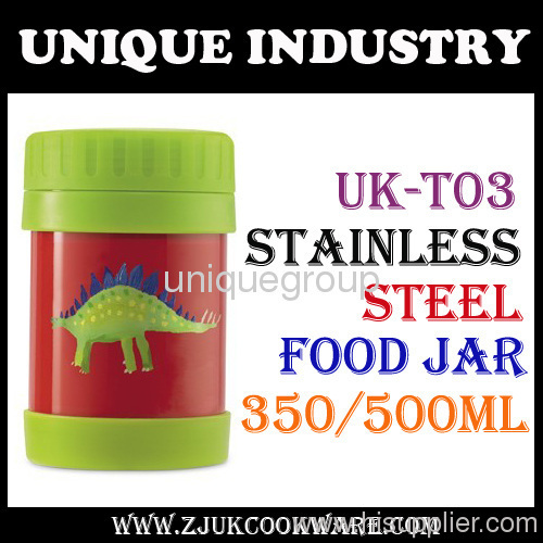 Vacuum Flask Manufacturer 500ML Stainless Steel Food Jar Container