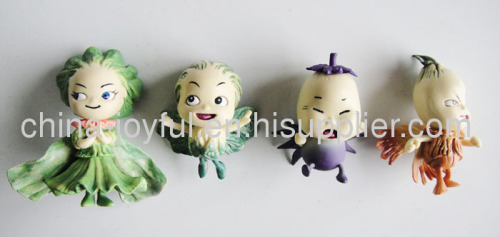 PVC Figurine in Vegetable Design