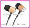 Fashionable Low Bass Stereo Wood Earphone with Good Sound, Mic For Mobile Phone, Computer