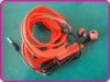 Orange Braided Cable Waterproof Earphone, Noise Cancelling Stereo Waterproof Earphone YDT209