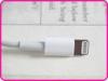 Mobile Phone Mini Micro USB Data Cable, White 8 Pin PU USB Data Cable for Iphone5