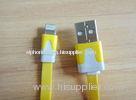 Promotional Colorful Flat Cable Usb Data Cable Iphone 5 For Mobile Phone Accessories YDT117