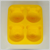 Silicone Winnie the Pooh Shaped Muffin Cupcake Chocolate Candy Cake Baking Mold