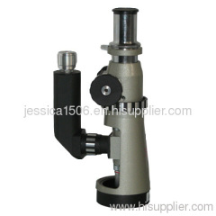 100× - 500× Portable Metallurgical Microscope with Rechargeable LED Illuminator