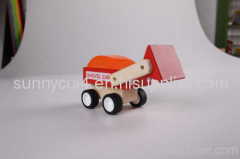 assembly - shovel car(M) wooden children toys cars