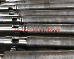 Injection Machine Duplex Metal Screw Barrel for PET PA ABS