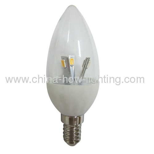 E14 Clear LED Ceramic Bulb 5630SMD Chips E27 Available
