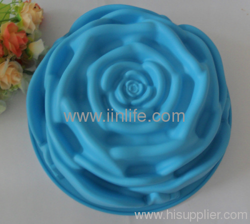 Silicone Rose Flower Shape Bakeware
