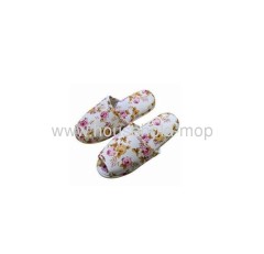 Bedroom Colorful velour home slippers