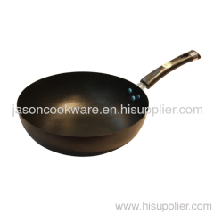 Pure iron cookware wok