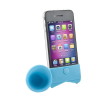 For Apple iPhone 4 4S Portable Silicone Horn Stand Audio Dock Amplifier Speaker