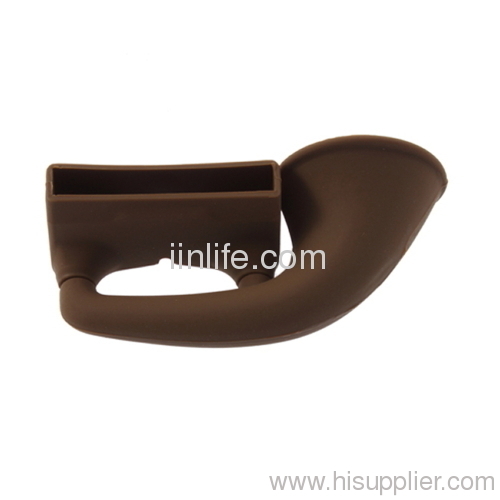 brown silicone speaker for ihpone5