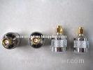 Professional Compact Structure N - Male SMA - Male Brass RF SMA Connector For Antenna ATL-4533