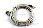 UHF 5m 5D-FV RF Good Electrical Conductivity Microwave Custom Cable Assembly ATL-5MS