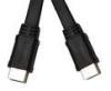 Gold Plated High Speed Flat Hdmi Cable With Ethernet, Custom Cable Assembly For Lcd Stb Dvd And HDTV