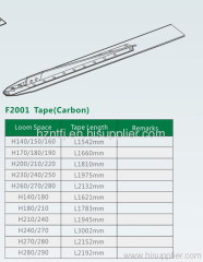 F2001 Tape (Carbon) LONG RAPIER TAPE