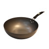 Die cast iron chinese wok