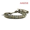 2013 charm coolest leather beaded wrap bracelets cheap leather wrap bracelet