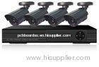 4ch H.264 7series Digital Video Recorder Support SATA HDD & USB Disk, 1/3'' SONY CCD IR Camera DVR K