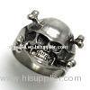 Mens Stainless Steel Skull With Top Hat Ring, R197 OEM, ODM Stainless Steel Skull Ring