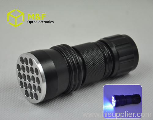 mini size 21LED uv led flashlight