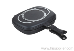 30cm Non-stick double fry pan,