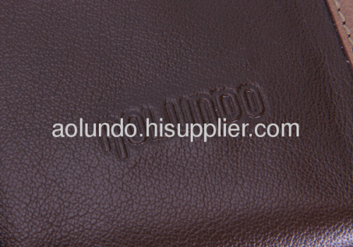 Wholesale designer genuine leather handbag for men