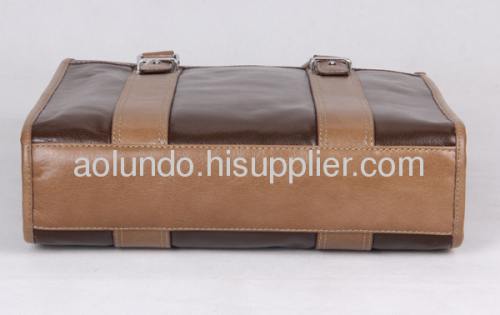 Wholesale designer genuine leather handbag for men