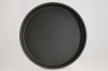 Non-stick coated pizza pan,