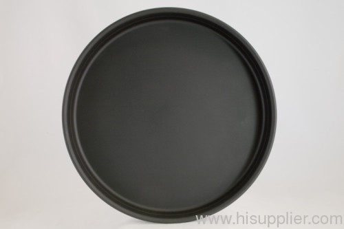 Non-stick coated pizza pan,