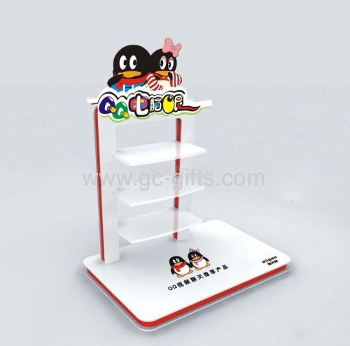 Shop counter acrylic display stands