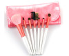 7pcs Pink Travelling cosmetic kits brush