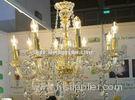 Silver / Gold Pure White 350lm 4w LED Clear Candle Light Bulbs For Dinning Lamp, Wall Lamp