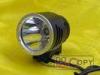 Aluminum T6 CREE High Power Zoom LED Headlamp , CREE Led Headlamp With 4x18650 Li-ion Battery