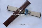 Black, D.brown, Tan, Red, Blue Lizard Leather Watchband, Leather Watch Wrist Strap