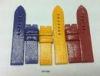 16mm 18mm 20mm 22mm Stingray Leather Watchband Blue, Red, Yellow, Custom Watch Band Strap