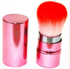 Shiny Pink Color Retractable Makeup brush