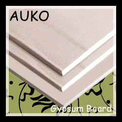 common paper faced gypsum plasterboard/moisture resistant gypsum board/fireproof gypsum board for drywalls or partition