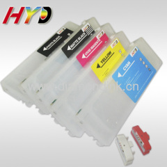 Refillable inkjet ink cartridges for Epson Stylus Pro 7700 9700 Printers