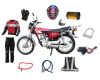 Motorcycle Accessories-Riding Gloves, Reflactor, etc