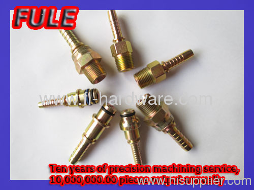 steel hose connector precision custom-made parts with big quality and high quality