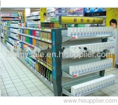 Supermarket&store display equipment/metal gondola storage shelf&rack system