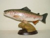 Wood Carved Fly Fish