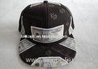 Flat Peak Printed Boys Hip Hop Cap With Custom Logo, Fashion Cotton Embroidered Snapback Baseball Ha