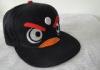 Acrylic Flat Brim Strap Back Caps For Promotion, Personalized Embroidery 6 Panel Hip Hop Caps For Ki